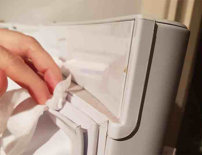 How to clean fridge rubber seals Gasket Guy
